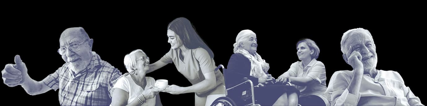 Elderly people and caregivers